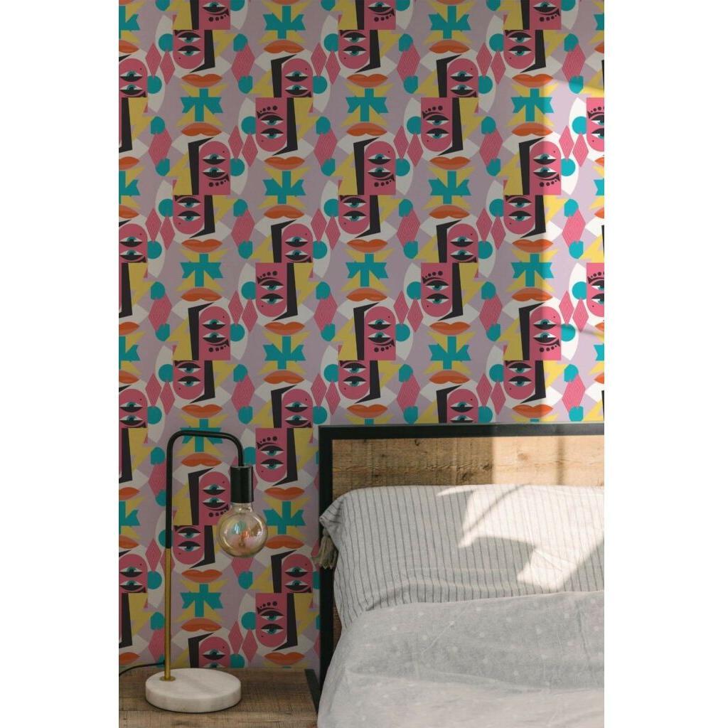 Rosy Cheeks Abstract (itseliimautuva) - Kotikauppa