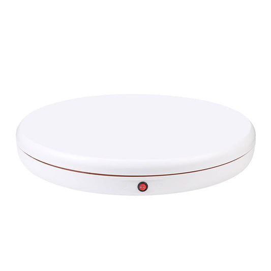 Rotating display stand Puluz 45 cm (white) - Kotikauppa