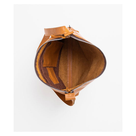 Ruskea olkalaukku Anel L - Kotikauppa