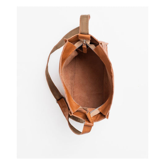 Ruskea olkalaukku Folk 1 - Kotikauppa