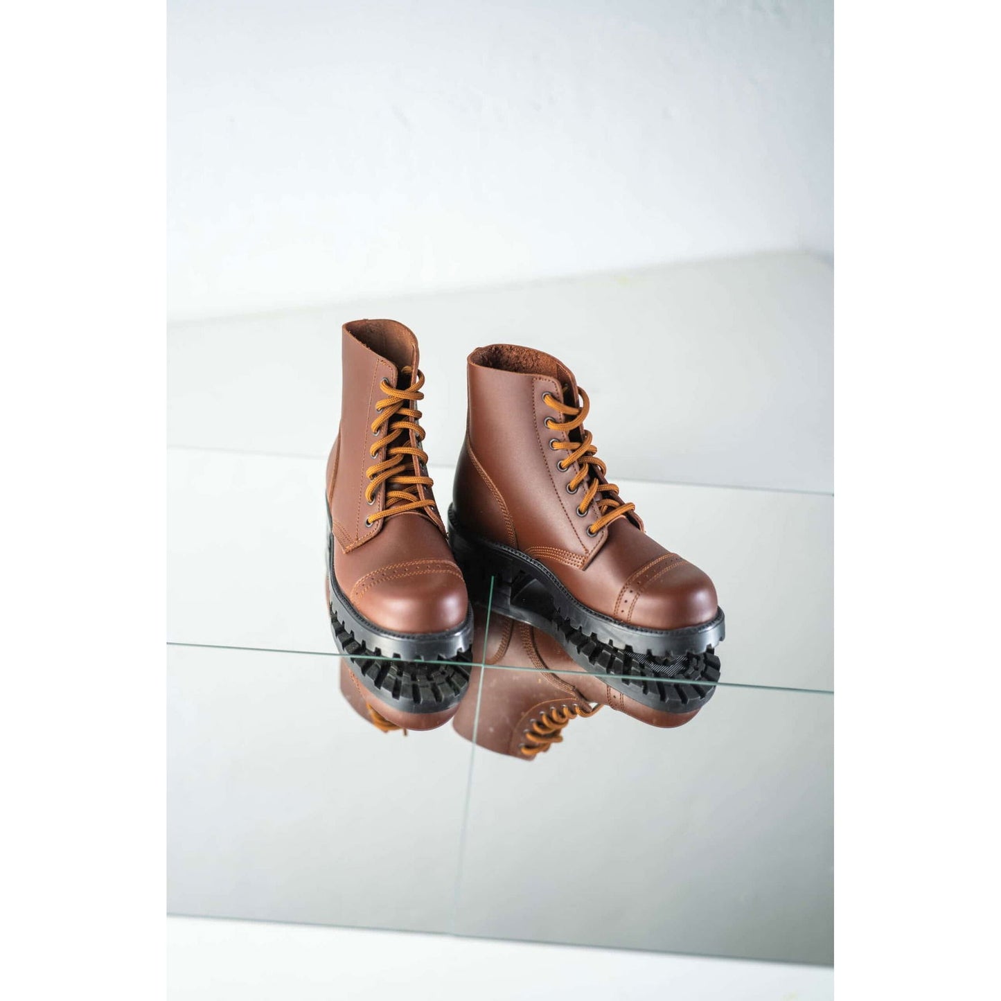 Ruskeat Aviator Bootsit (Samelin 517) - Kotikauppa