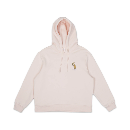 Sniff Flower Bouquet Hoodie Ladies - Light Pink