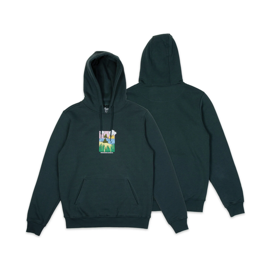 Snufkin Fishing Hoodie Unisex - Dark Green