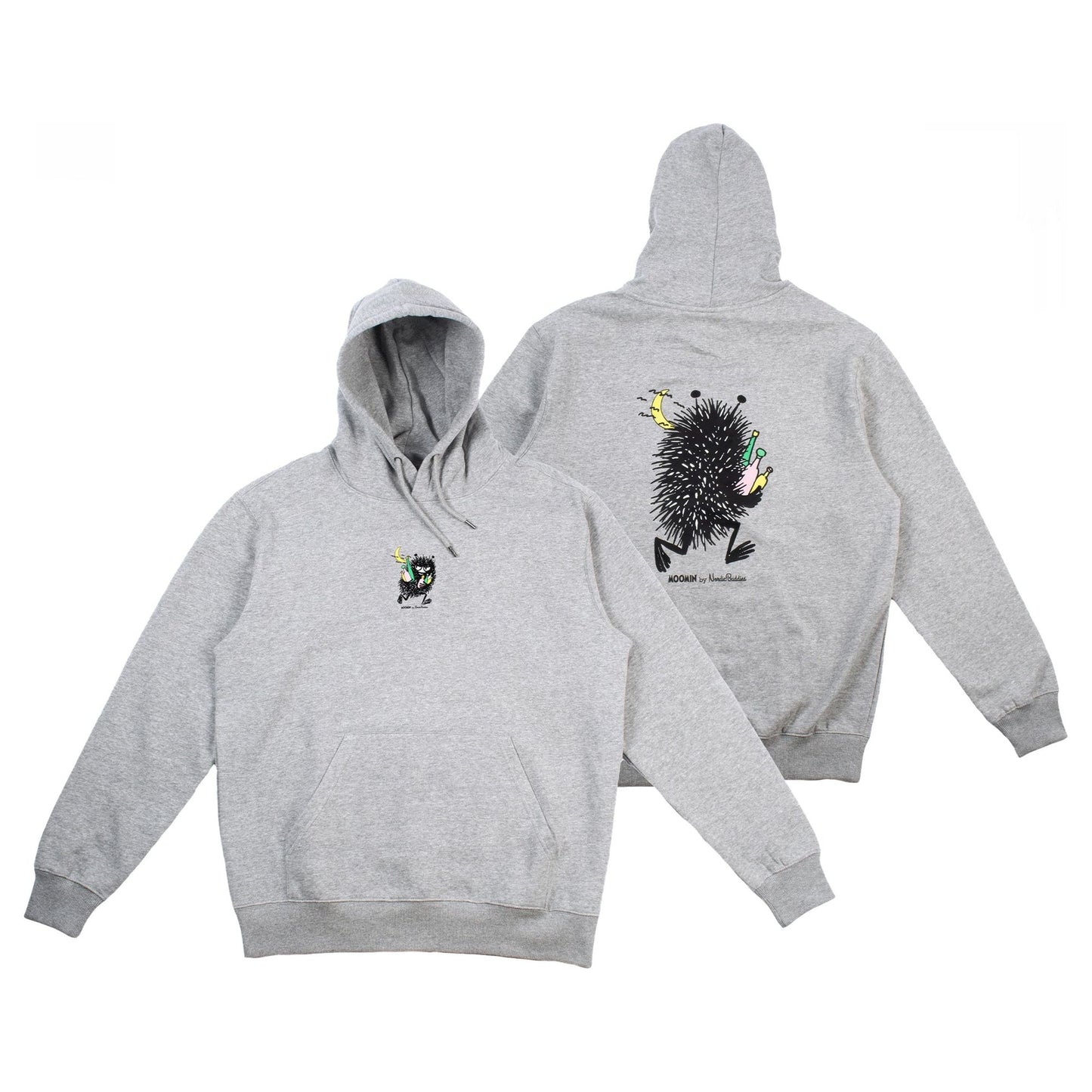 Premium Unisex Heavy Cotton Hoodie Stinky - Grey