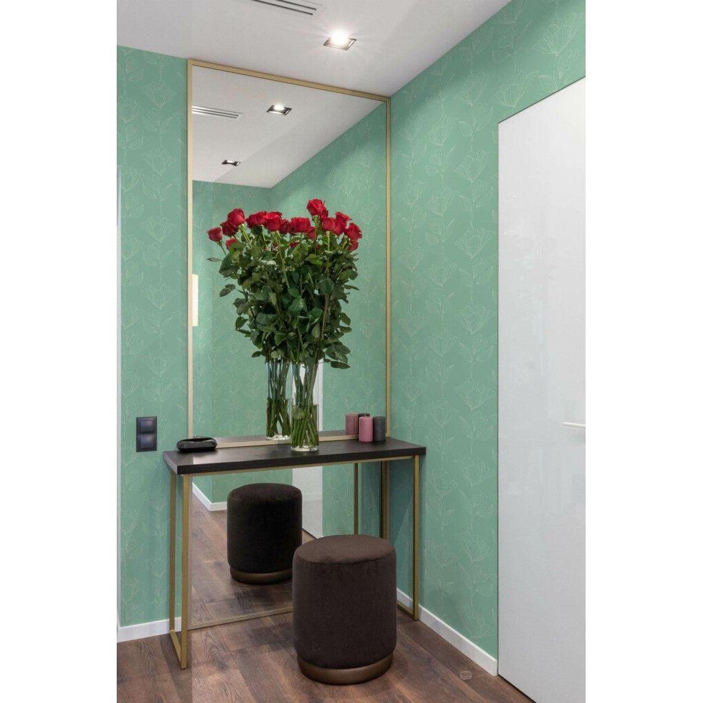 Sage Floral Powder Room (itseliimautuva) - Kotikauppa