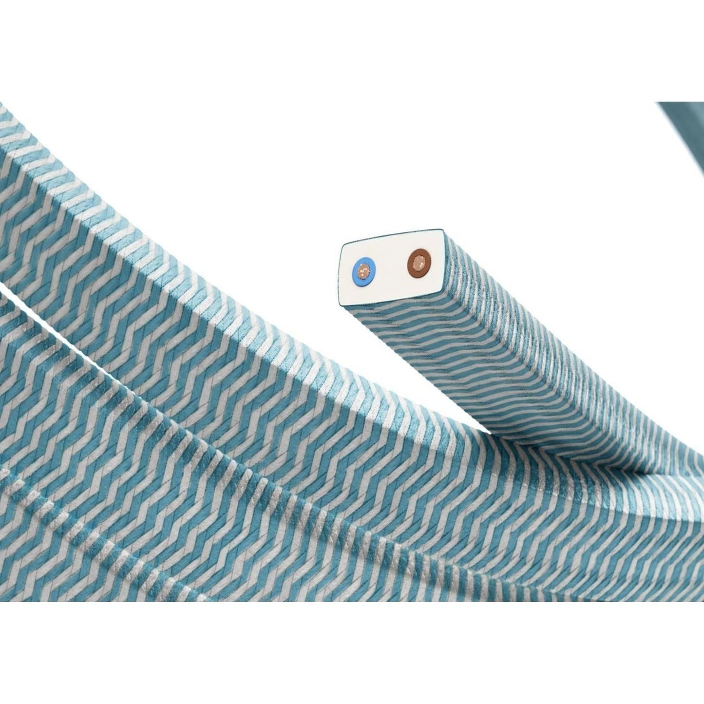 Sähköjohto 2x1,5 päällystetty Rayon-kankaalla (useita värejä) - Kotikauppa