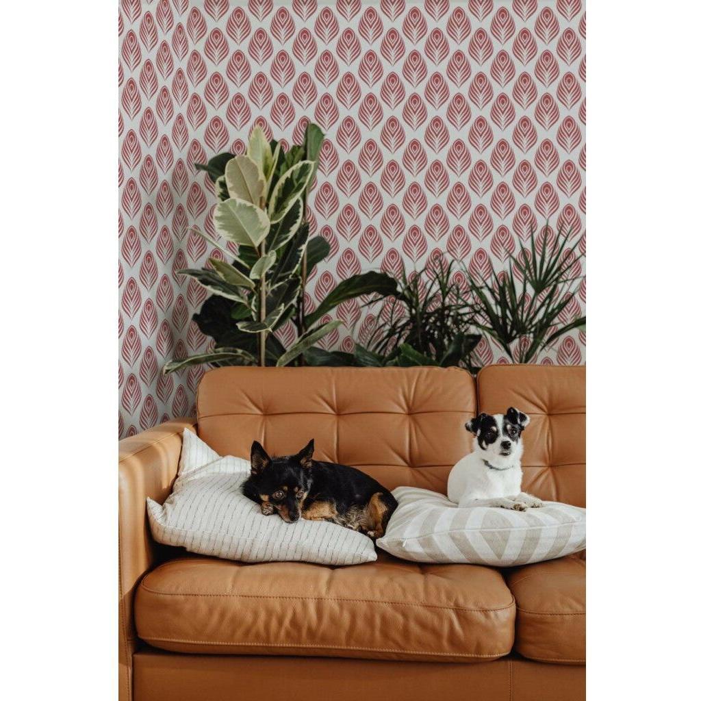 Seamless peacock feather (itseliimautuva) - Kotikauppa