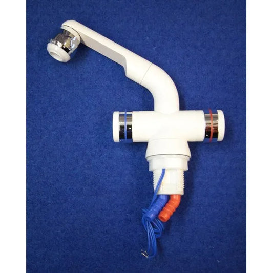 Sekoitushana Compact valkoinen/kromi