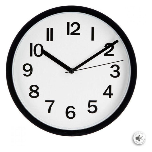 Selkeänumeroinen seinäkello (eri värejä) - Kotikauppa