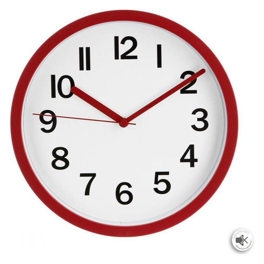 Selkeänumeroinen seinäkello (eri värejä) - Kotikauppa