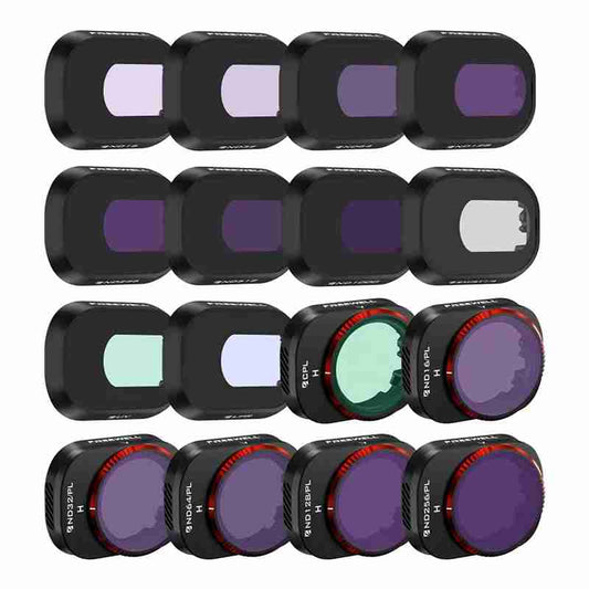 Set of 16 filters Freewell for DJI Mini 4 Pro drone - Kotikauppa