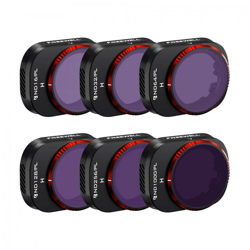 Set of 6 Filters Bright Day Freewell for DJI Mini 4 Pro - Kotikauppa