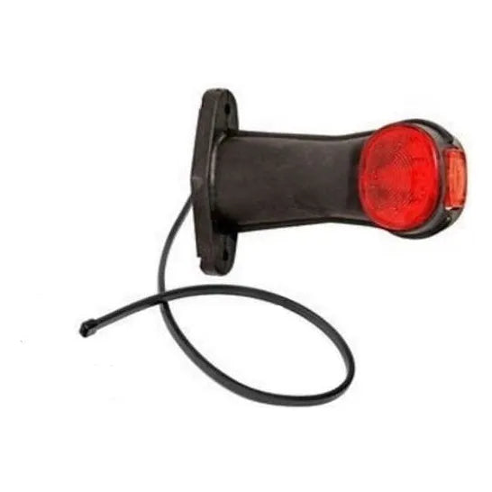 Sivuvalo pu/va varsi 125mm 12v/DC Sivuvalo puna/valkoinen 1m johdolla | 0900852 | | Kotikauppa |