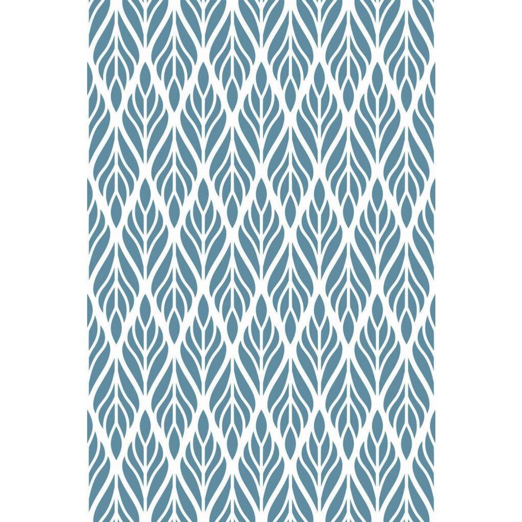 Steel blue Art Deco (itseliimautuva) - Kotikauppa