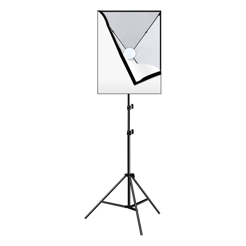 Studio set Puluz softbox 50x70cm, tripod, LED bulb 1 pcs PU5070EU - Kotikauppa
