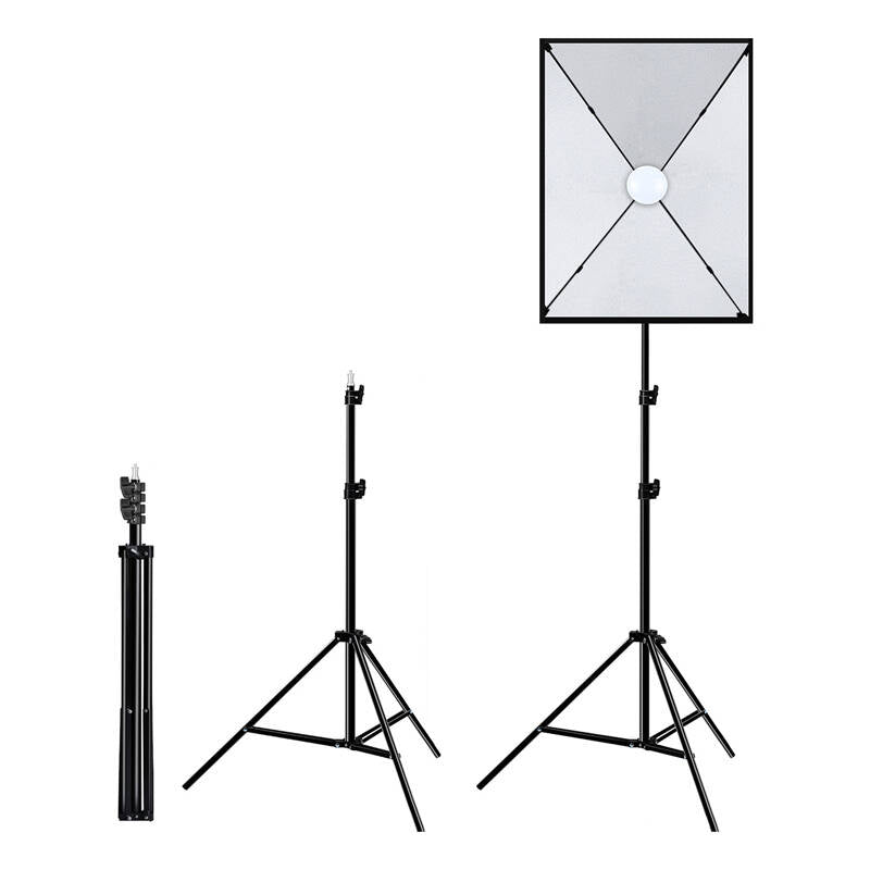 Studio set Puluz softbox 50x70cm, tripod, LED bulb 1 pcs PU5070EU - Kotikauppa