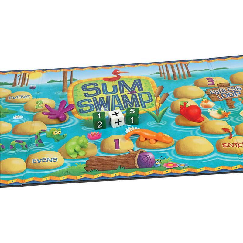 Sum Swamp Addition & Subtraction Game Learning Resources LER 5052 - Kotikauppa