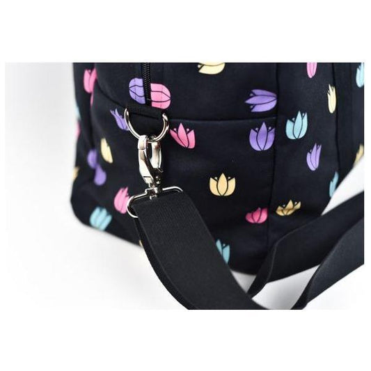 TRAVEL BAG COLORED TULIPS - Kotikauppa