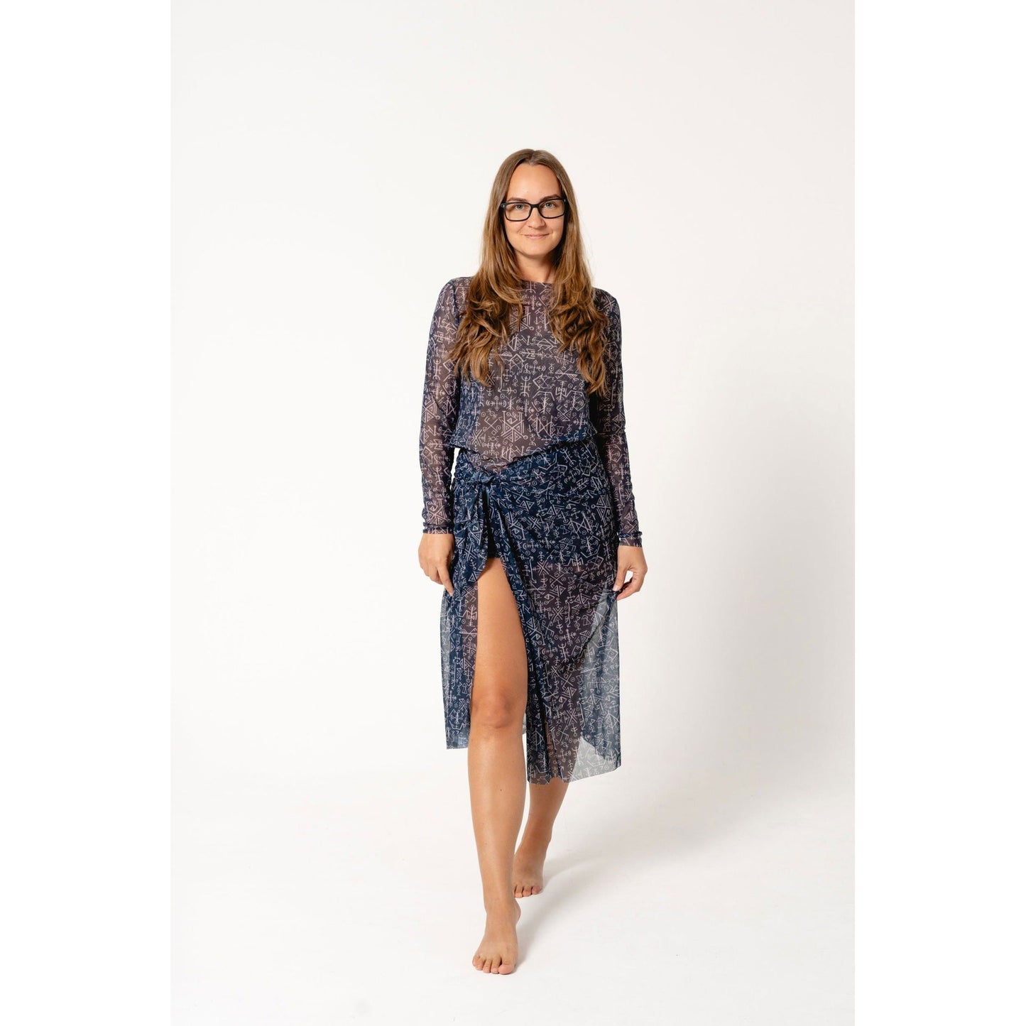 Tan-Through Sarong - Carola - Kotikauppa