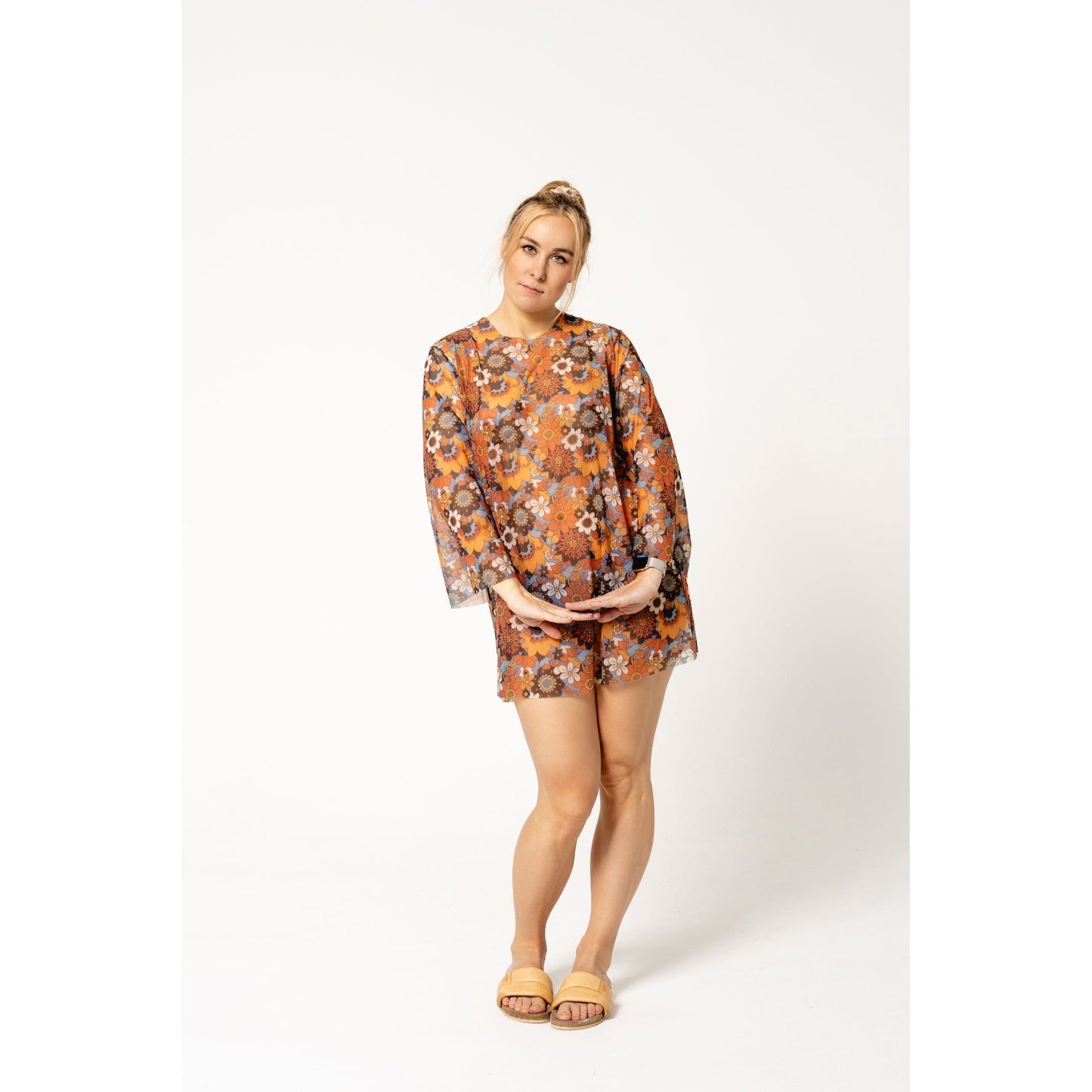 Tan-Through Tunic - Kristel - Kotikauppa