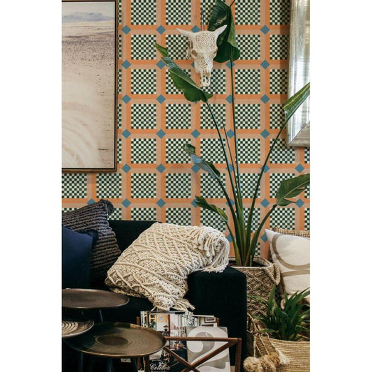 Tangerine Tessellation (itseliimautuva) - Kotikauppa