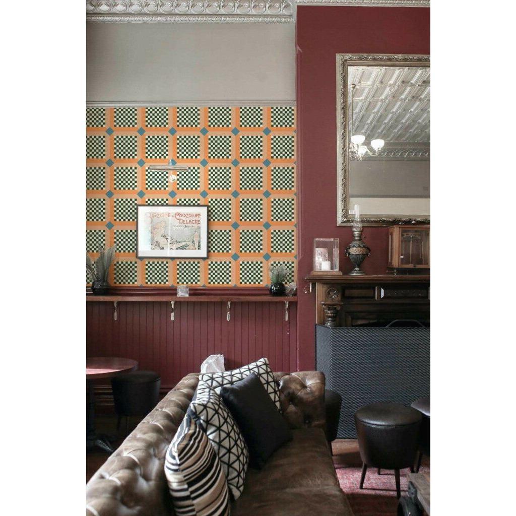 Tangerine Tessellation (itseliimautuva) - Kotikauppa