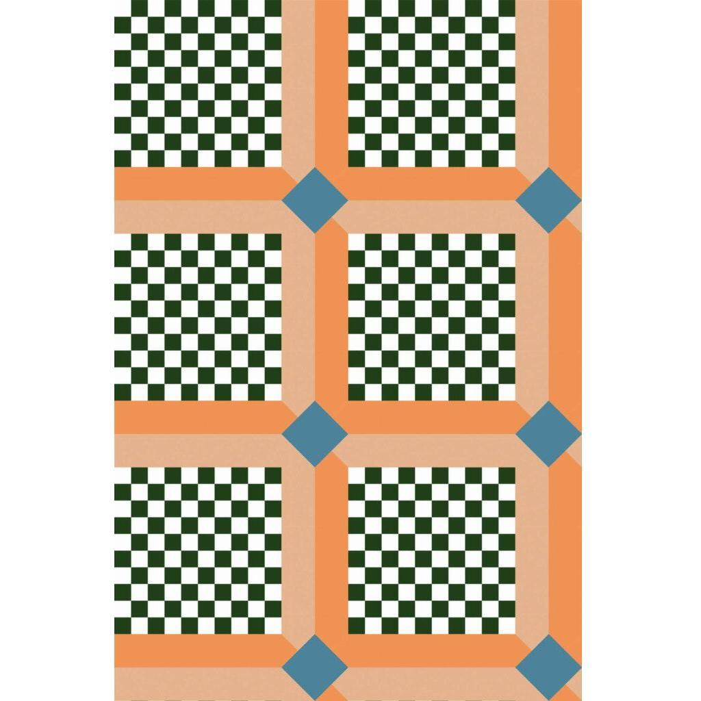 Tangerine Tessellation (itseliimautuva) - Kotikauppa