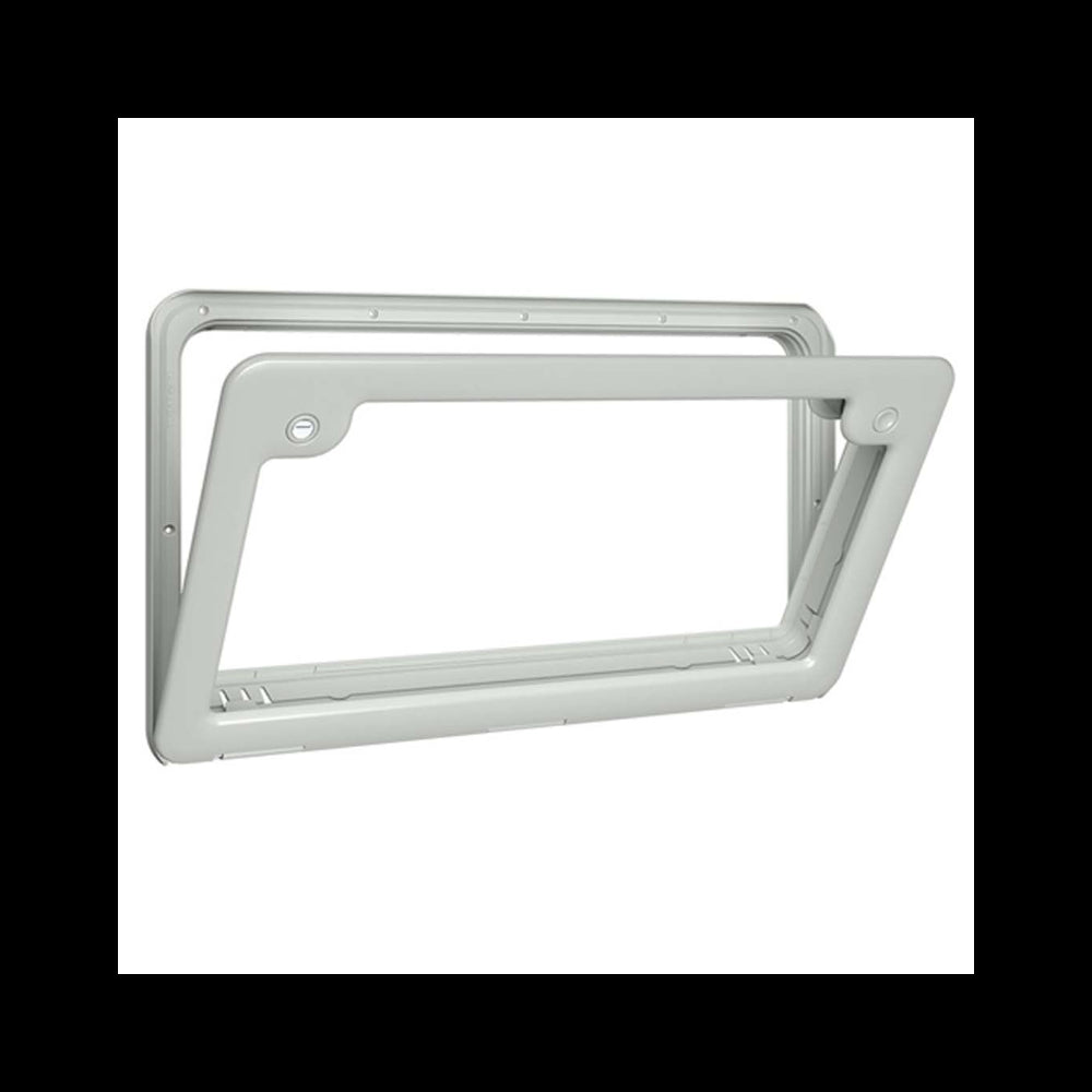 Thetford luukku D4, kehys Fiat Bianco, NCS S 1002-B