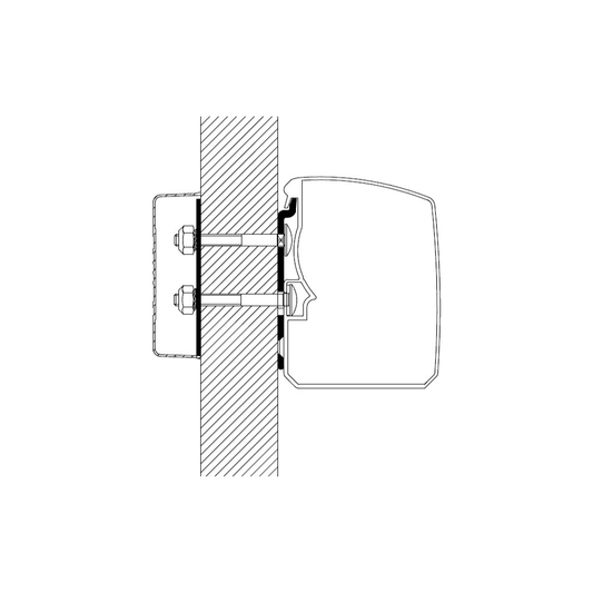 Thule kiinnityssarja 3200 Flat Wall Suoraan seinään | 301924 | 5415182056984 | Kotikauppa | Thule