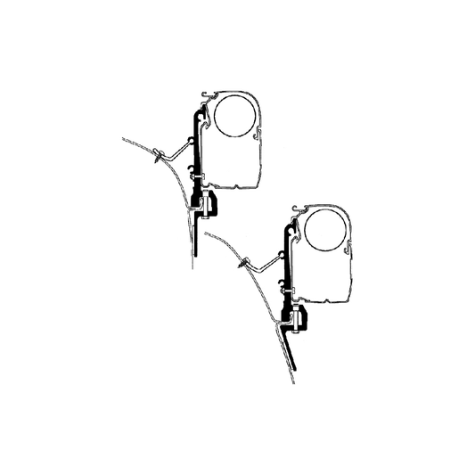 Thule kiinnityssarja Van adapter | 307884 | 5415182003926 | Kotikauppa | Thule