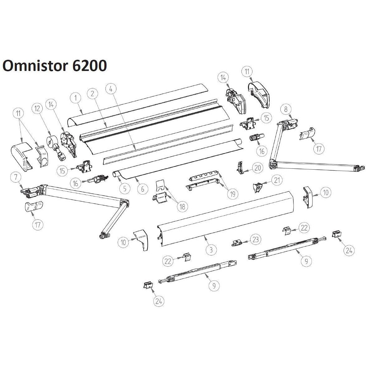 Thule tukitangon pää 6200