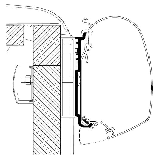 Thule kiinnityssarja Carado/Sunlight | 309983 | 5415182046329 | Kotikauppa | Thule