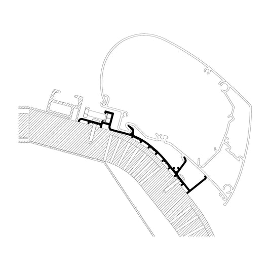 Thule kiinnityssarja Carthago 3,50 m, 2014- | 307250 | 5415182042123 | Kotikauppa | Thule