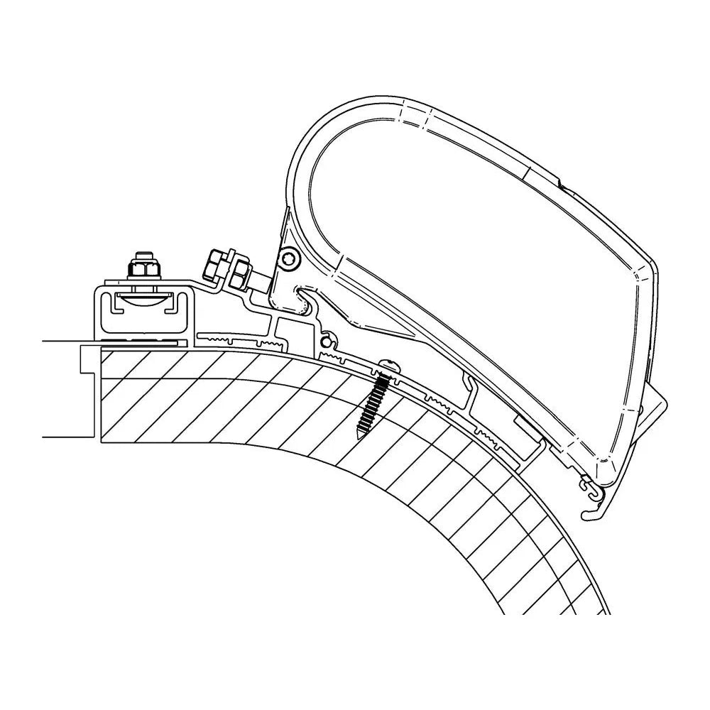 Thule kiinnityssarja Rapido Distinction 4,5 m | 309944 | 5415182042376 | Kotikauppa | Thule