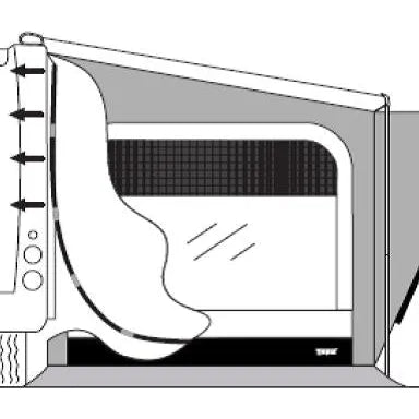 Thule sivukiristyssarja Quick Fit