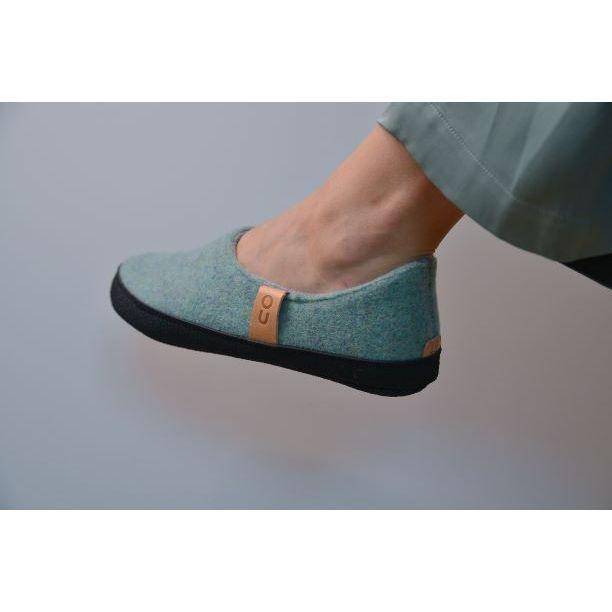 TOKU Budapest Slippers - Mint green