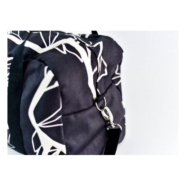 Travel Bag White Wolf - Black - Kotikauppa