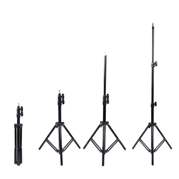 Tripod Mount Puluz 1,1m + 26cm RGBW LED Ring Vlogging  PKT3044 - Kotikauppa