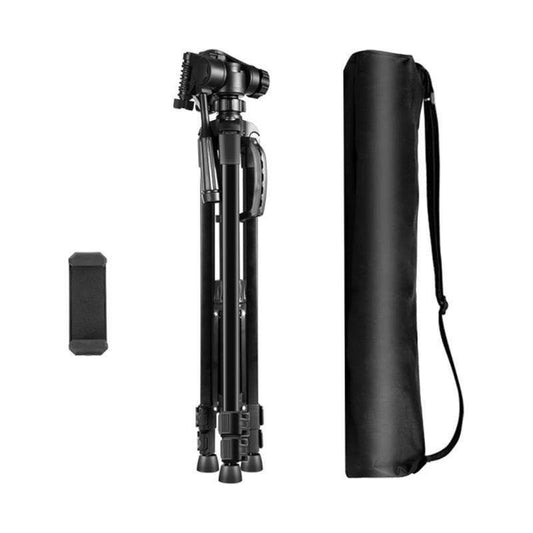 Tripod with 3D 360° head + phone holder Puluz PU3096B - Kotikauppa