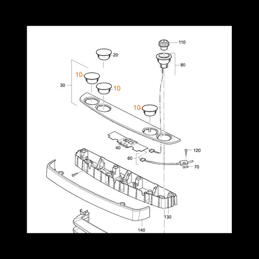 Truma peitelevy 54 mm S 3004/5004