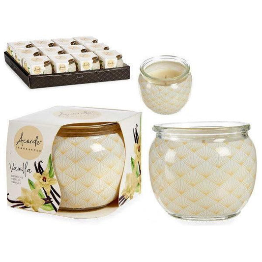 Tuoksukynttilä lasissa (vanilja) - Kotikauppa