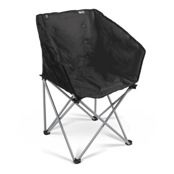 Kampa kokoontaitettava tuoli Tub Eco, hiilenharmaa 6 kpl sarja | 9120002053 | 5056446107600 | Kotikauppa | Dometic