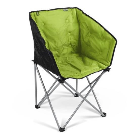 Kampa kokoontaitettava tuoli Tub Eco, vihreä 6kpl sarja | 9120002055 | 5056446107624 | Kotikauppa | Dometic