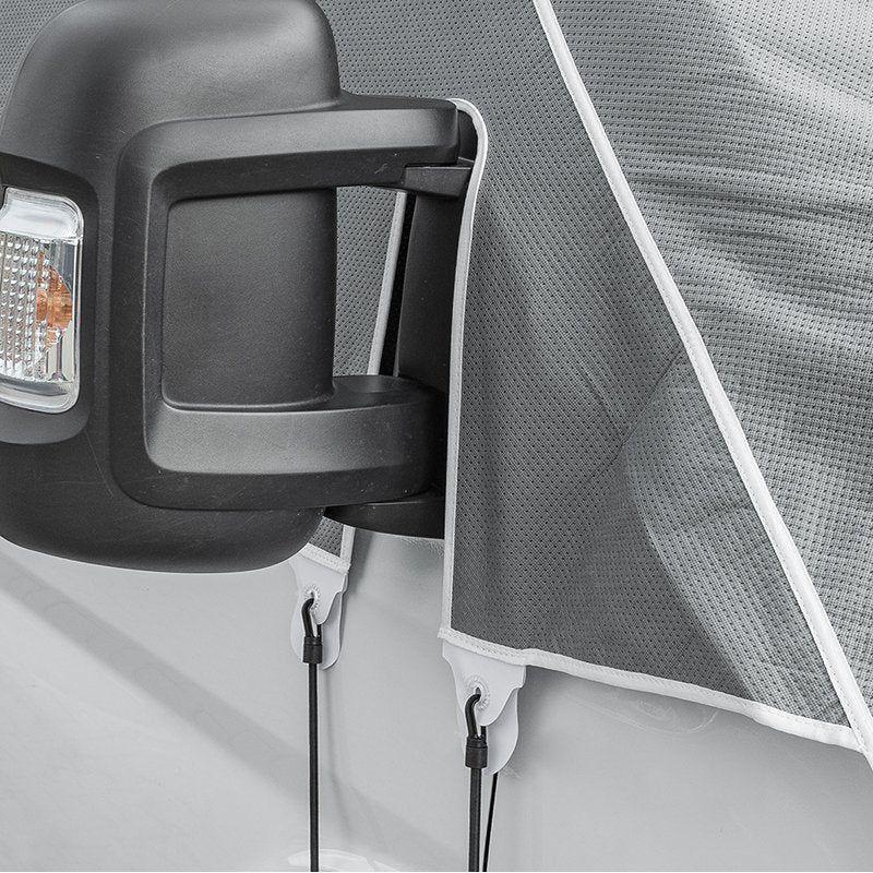 Tuulilasinsuoja harmaa kansi varten Fiat Ducato 06-2006 - Kotikauppa