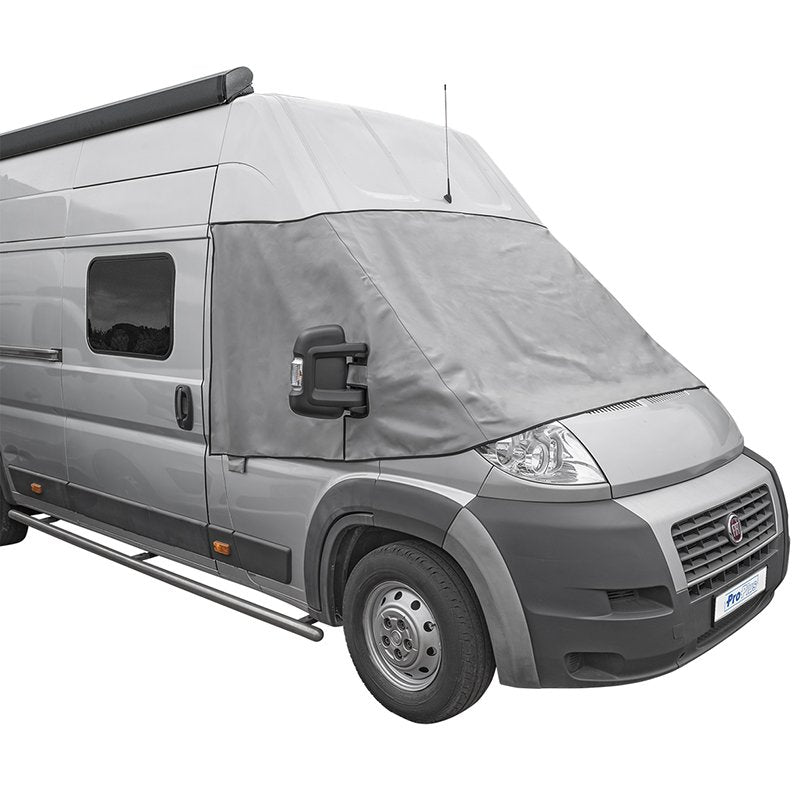 Tuulilasinsuoja harmaa kansi varten Fiat Ducato X250 ajalta 06.2006-2014 | 610686V01 | 8719946010739 | Kotikauppa | ProPlus