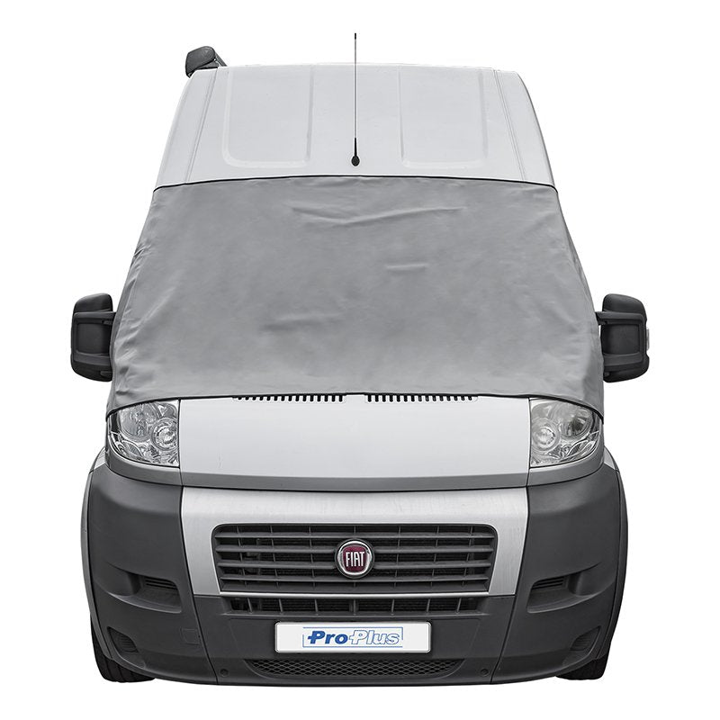 Tuulilasinsuoja harmaa kansi varten Fiat Ducato X250 ajalta 06.2006-2014 - Kotikauppa