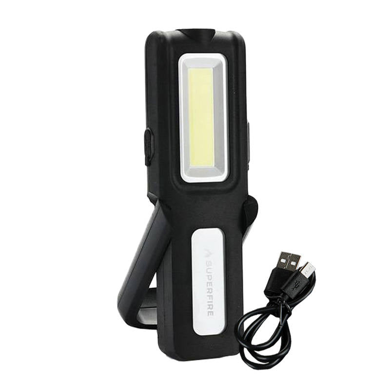 Työvalo Superfire G12, 566lm, USB - Kotikauppa