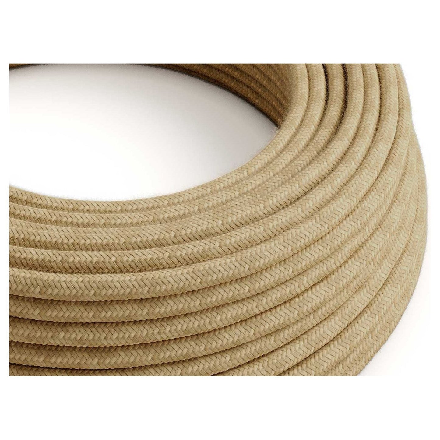 UV-suojattu pyöreä sähkökaapeli juuttivuorauksella ulkokäyttöön Eiva - Kotikauppa