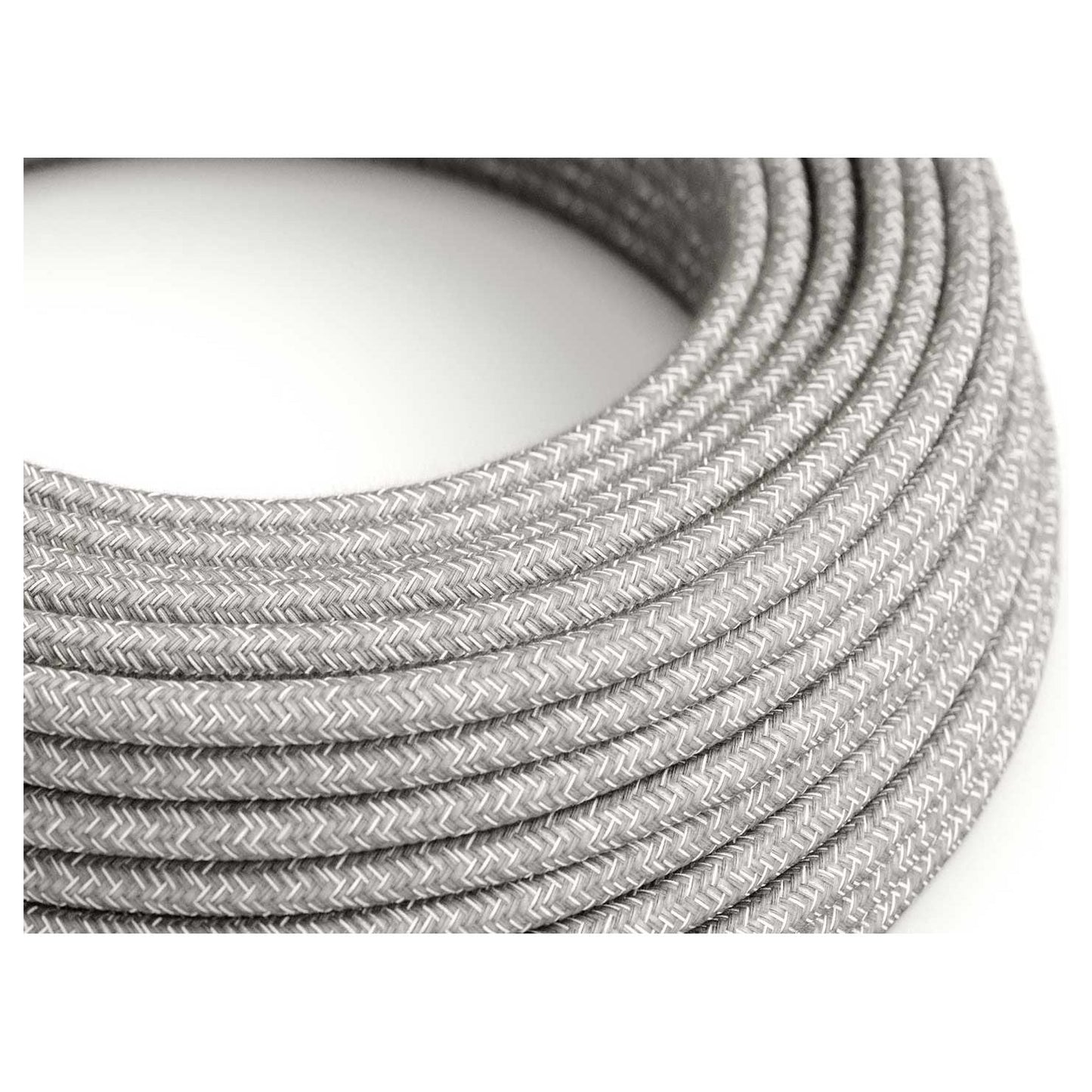UV-suojattu pyöreä sähkökaapeli pellavavuorauksella ulkokäyttöön Eiva - Kotikauppa