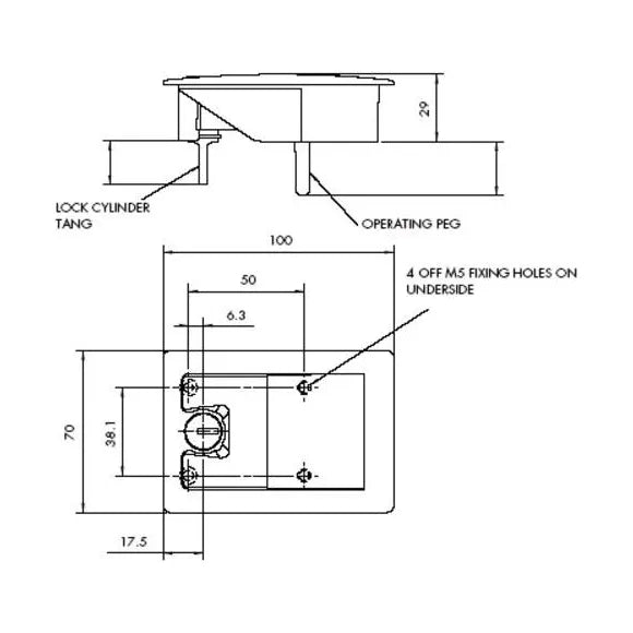 Ulko-oven Lukko Caralock Solifer, Kafi, Matkaaja, Böckman